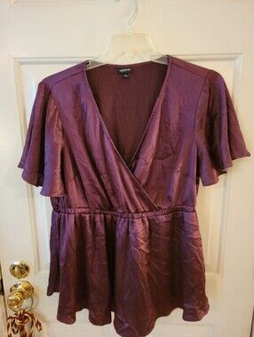 Torrid ribbed top neckline
